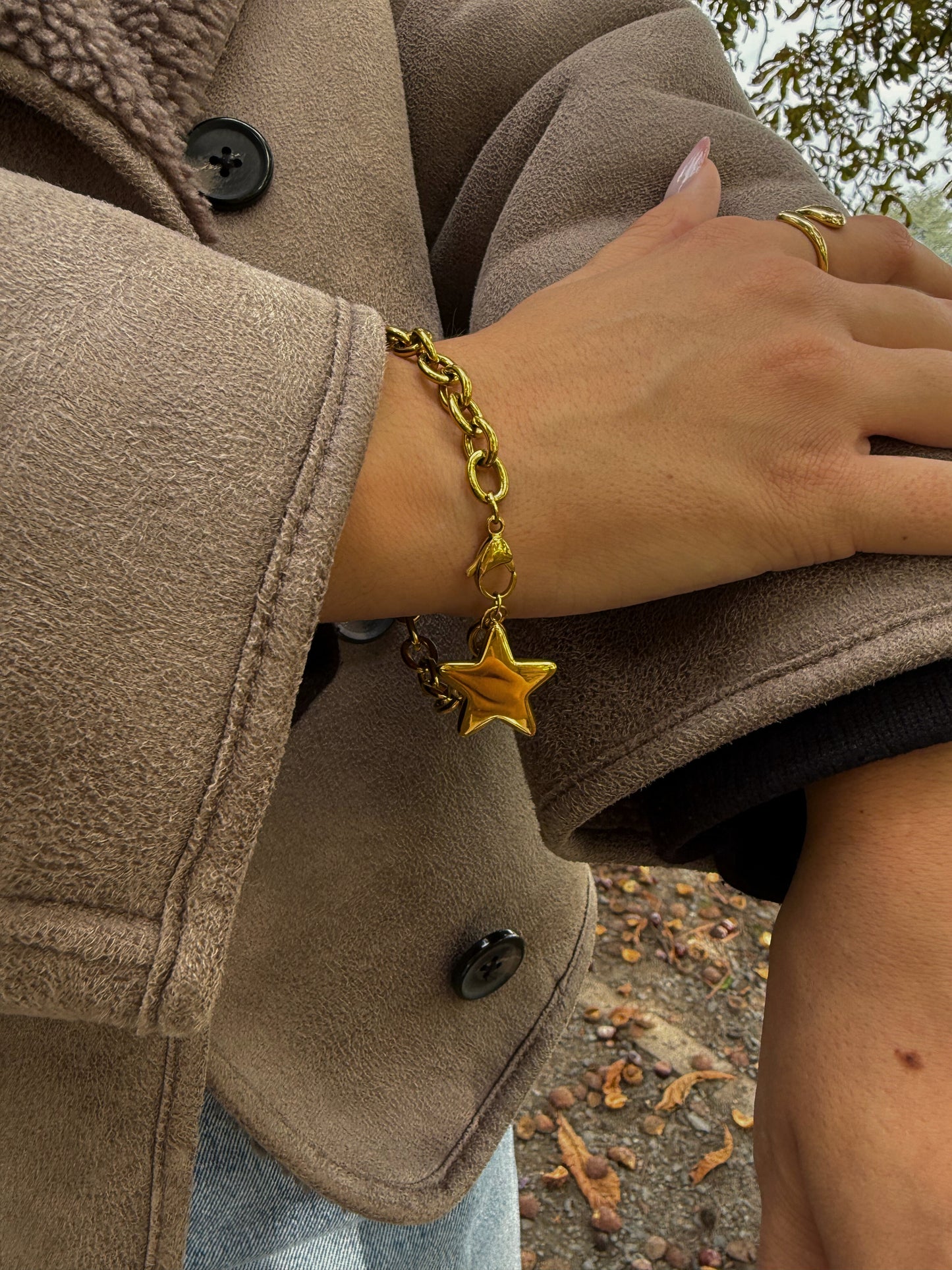 Chunky Star Armband