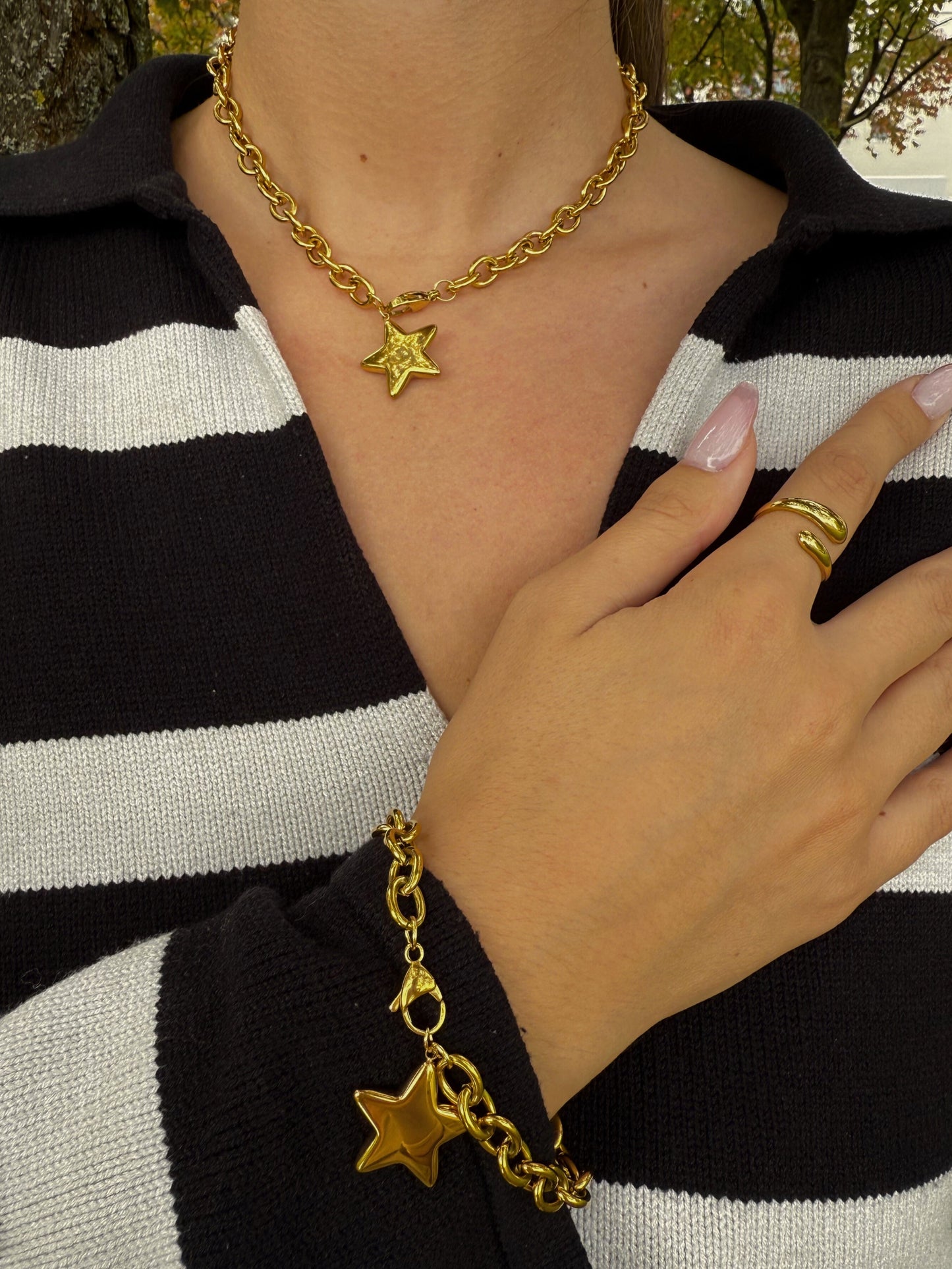 Chunky Star Kette
