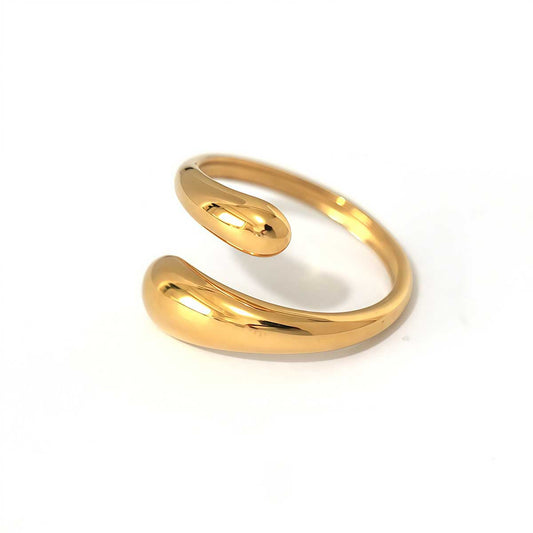 Gold Drop Ring