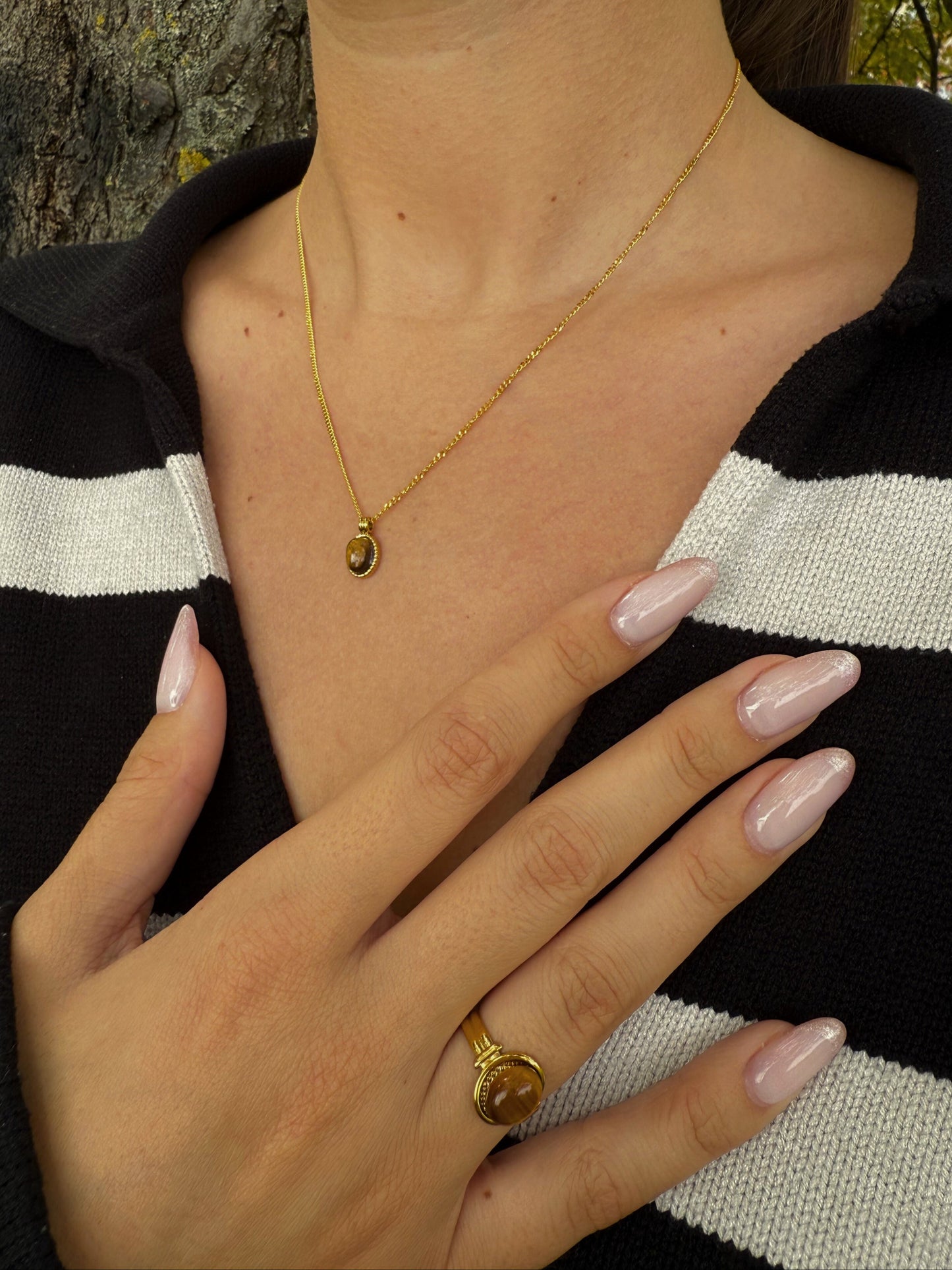 Natural Stone Ring